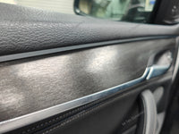 BMW X5 F15 INTERIOR TRIM SET WRAPPING SERVICE - BLACK BRUSHED ALUMINIUM