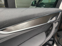 BMW X5 F15 INTERIOR TRIM SET WRAPPING SERVICE - BLACK BRUSHED ALUMINIUM
