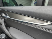 BMW X5 F15 INTERIOR TRIM SET WRAPPING SERVICE - BLACK BRUSHED ALUMINIUM