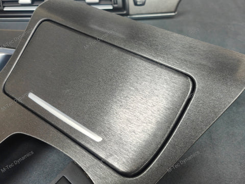 BMW F10 F11 AUTO INTERIOR TRIM SET - BLACK BRUSHED ALUMINIUM