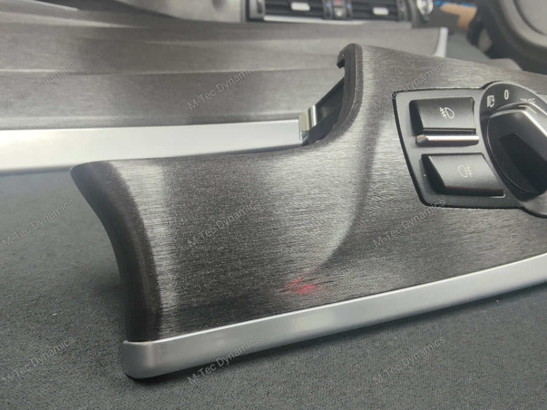 BMW F10 F11 AUTO INTERIOR TRIM SET - BLACK BRUSHED ALUMINIUM