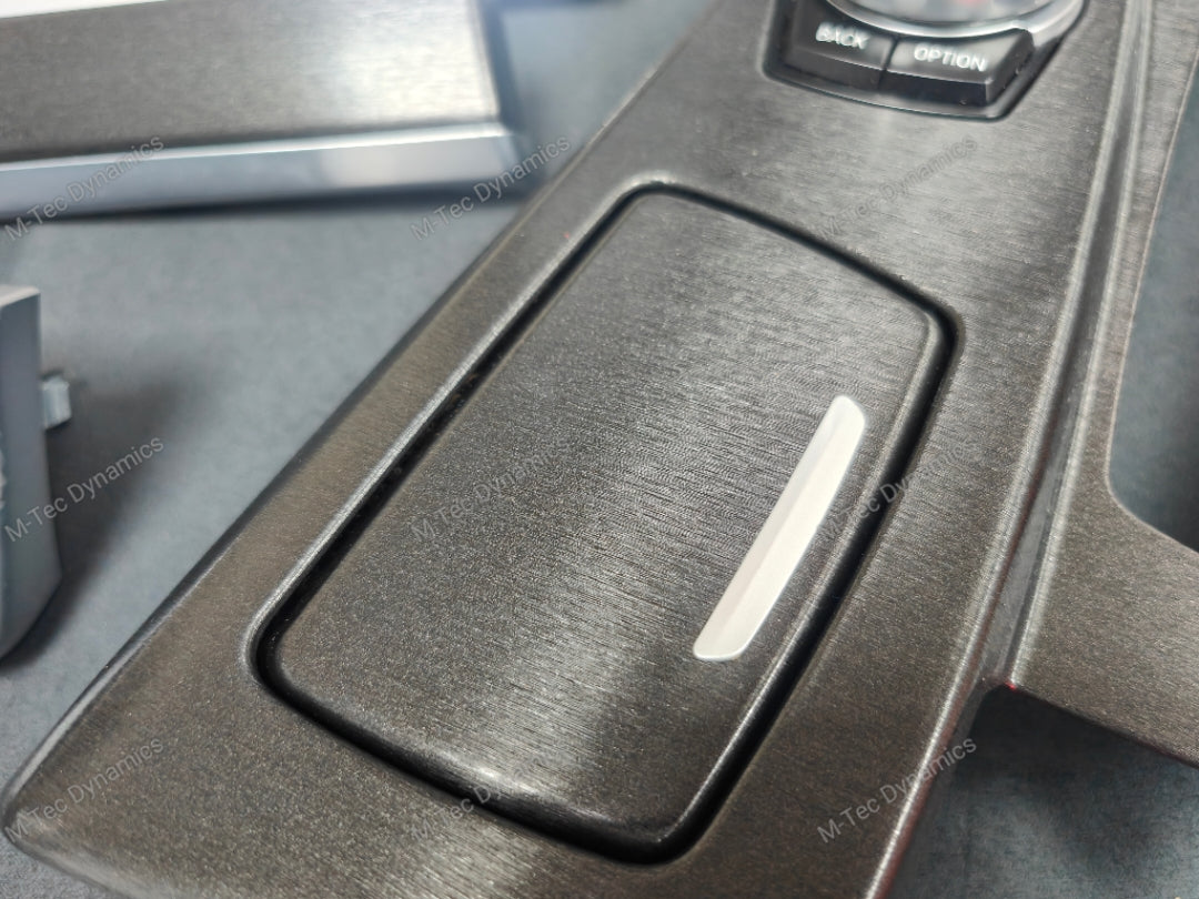 BMW F10 F11 AUTO INTERIOR TRIM SET - BLACK BRUSHED ALUMINIUM