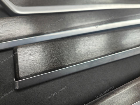 BMW F10 F11 AUTO INTERIOR TRIM SET - BLACK BRUSHED ALUMINIUM