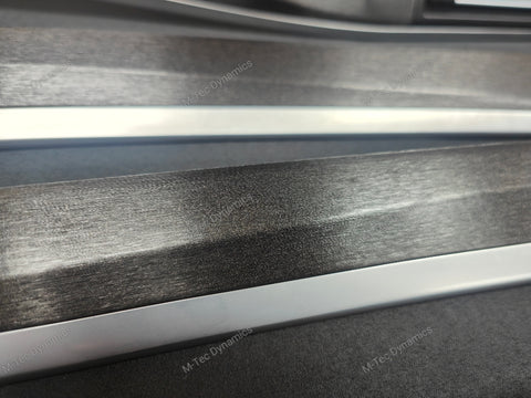 BMW F10 F11 AUTO INTERIOR TRIM SET - BLACK BRUSHED ALUMINIUM