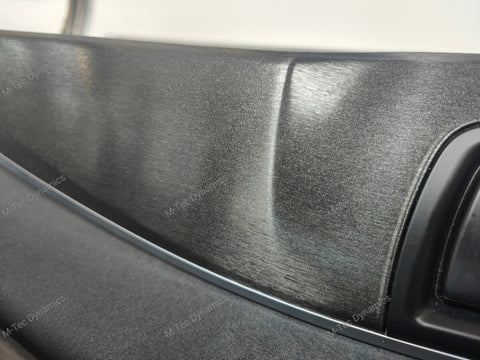 BMW F10 F11 AUTO INTERIOR TRIM SET - BLACK BRUSHED ALUMINIUM