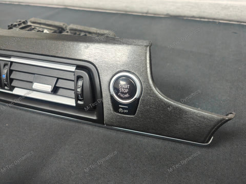 BMW F10 F11 AUTO INTERIOR TRIM SET - BLACK BRUSHED ALUMINIUM