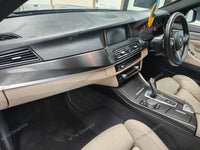 WRAPPING SERVICE - BMW F10 F11 INTERIOR TRIM SET - BLACK BRUSHED ALUMINIUM