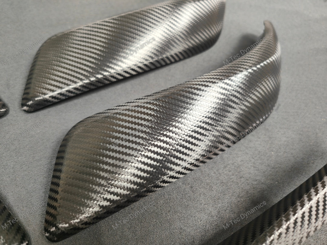 BMW F20 INTERIOR TRIM SET - TEXTURED CARBON / GLOSS BLACK ACCENT