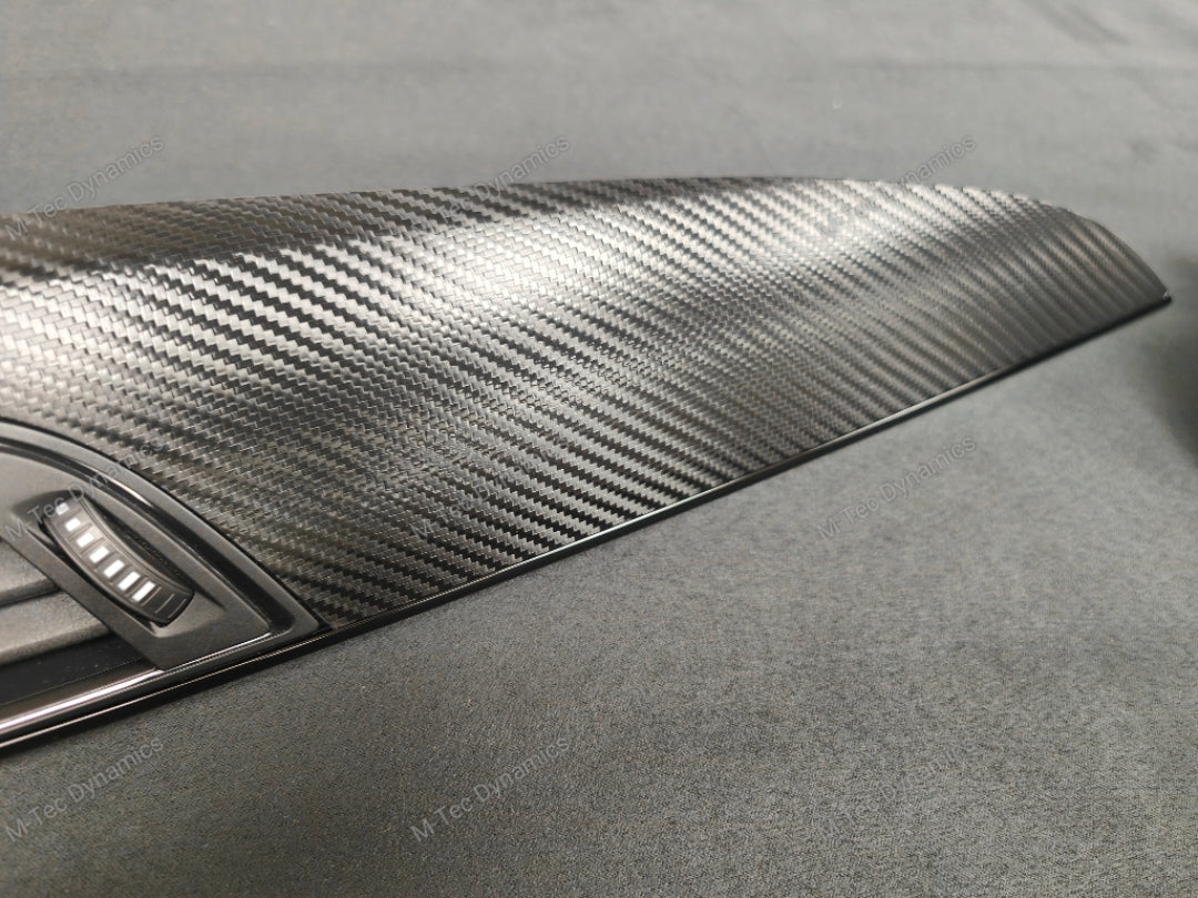 BMW F20 INTERIOR TRIM SET - TEXTURED CARBON / GLOSS BLACK ACCENT