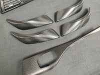 BMW F20 INTERIOR TRIM SET - TEXTURED CARBON / GLOSS BLACK ACCENT