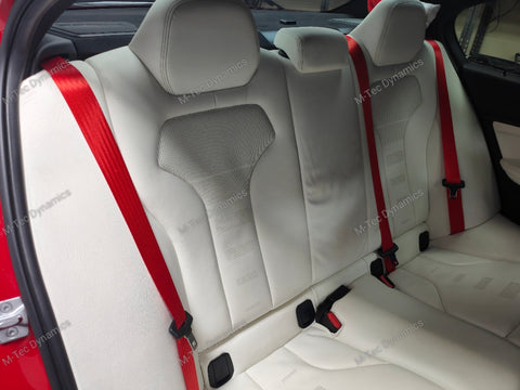 BMW 3-SERIES M3 F80 COLOURED SEAT BELTS - FITTING BASED ON EXCHANGE SERVICE