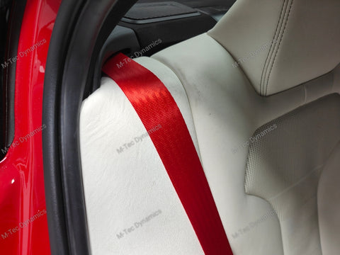 BMW 3-SERIES M3 F80 COLOURED SEAT BELTS - FITTING BASED ON EXCHANGE SERVICE