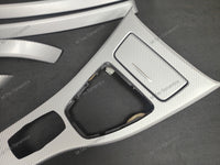 BMW E90 / E91 INTERIOR TRIM SET - 4D SILVER CARBON