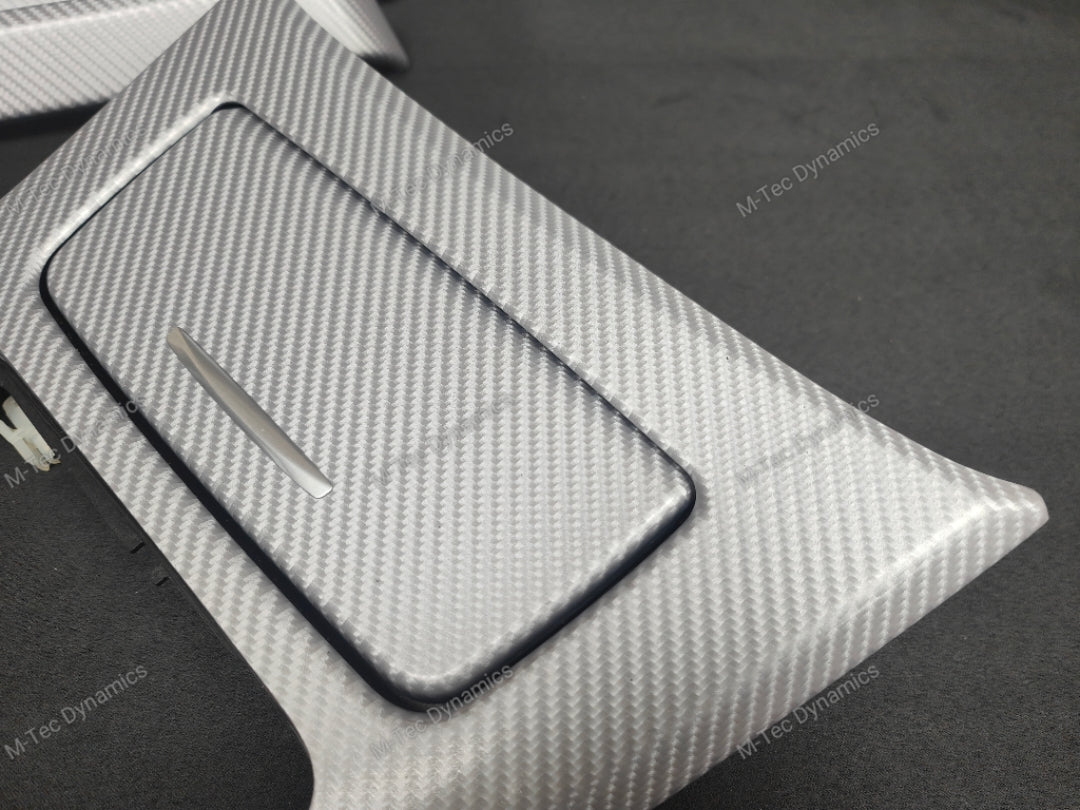 BMW E90 / E91 INTERIOR TRIM SET - 4D SILVER CARBON