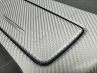 BMW E90 E91  INTERIOR TRIM SET - SILVER 4D CARBON - CIC LCI I-DRIVE