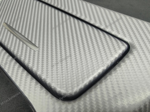 BMW E90 CIC SILVER 4D CARBON INTERIOR TRIM SET LCI I-DRIVE