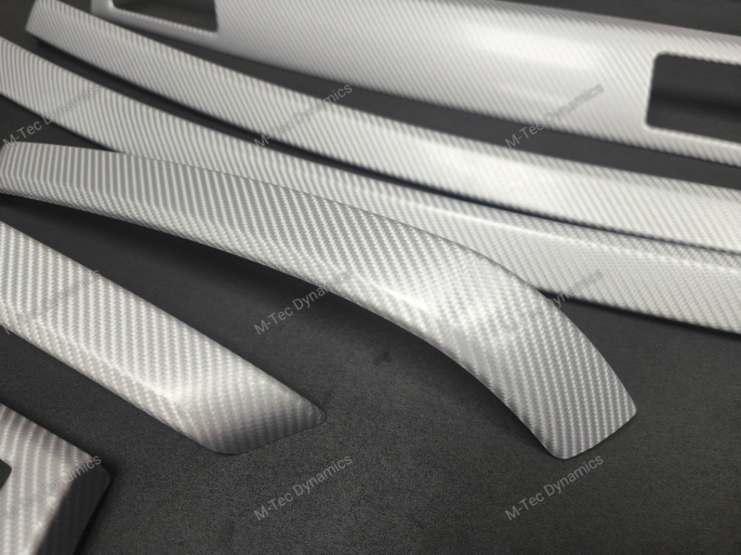 BMW E90 / E91 INTERIOR TRIM SET - 4D SILVER CARBON