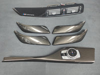 BMW F20 LCI-2 PERFORMANCE STYLE INTERIOR TRIM SET - HIGH GLOSS CARBON