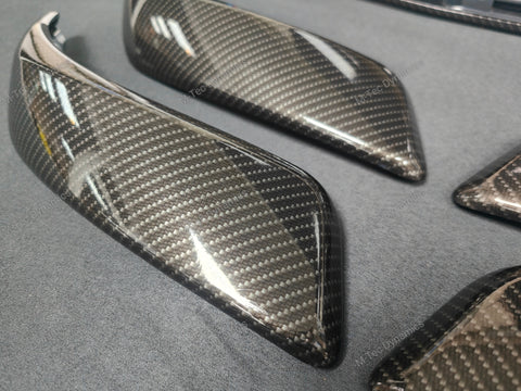 BMW F20 F21 F22 F23 LCI-2 PERFORMANCE STYLE INTERIOR TRIM SET - HIGH GLOSS CARBON - WRAPPING SERVICE