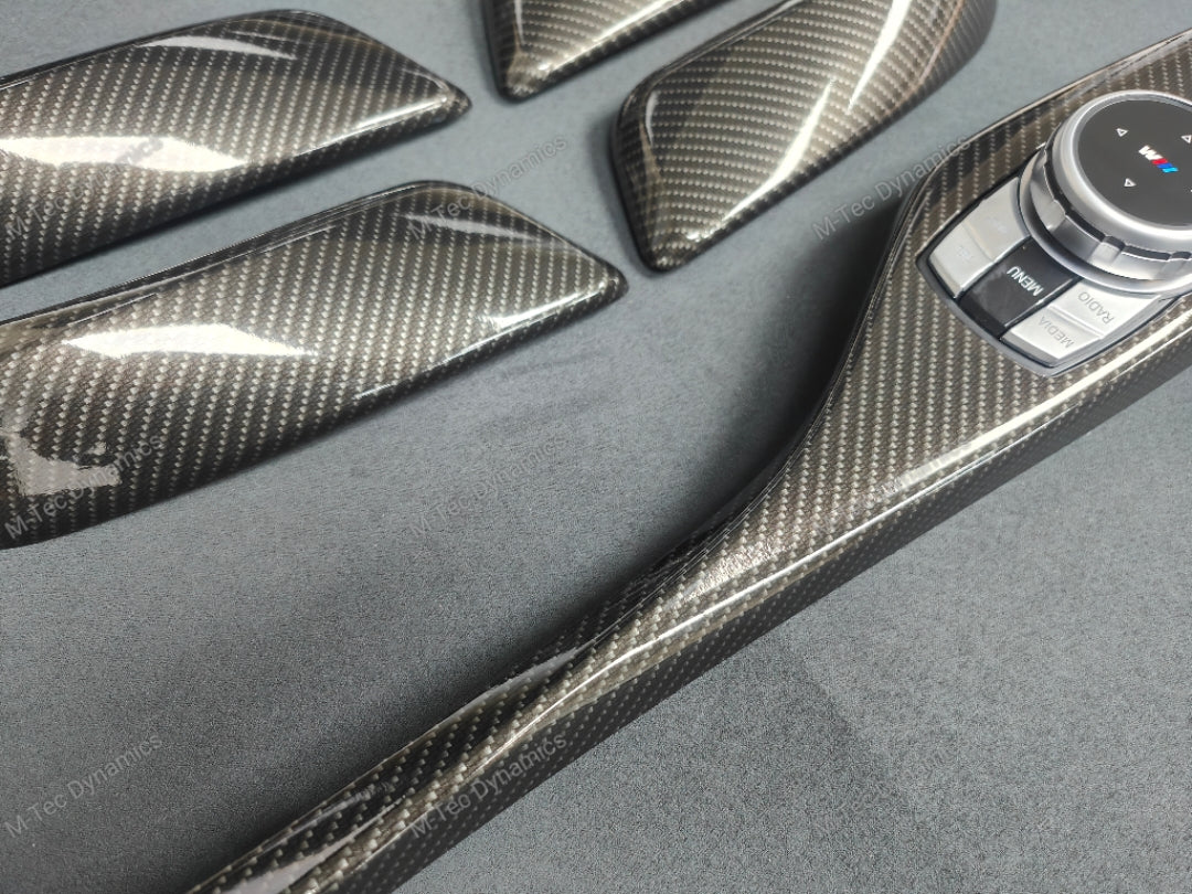 BMW F20 LCI-2 PERFORMANCE STYLE INTERIOR TRIM SET - HIGH GLOSS CARBON
