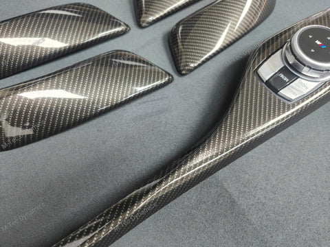 BMW F20 F21 F22 F23 LCI-2 PERFORMANCE STYLE INTERIOR TRIM SET - HIGH GLOSS CARBON - WRAPPING SERVICE