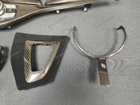 BMW F20 F21 F22 F23 LCI-2 PERFORMANCE STYLE INTERIOR TRIM SET - HIGH GLOSS CARBON - WRAPPING SERVICE