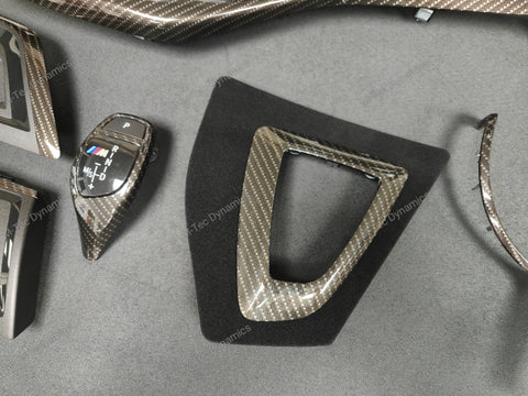 BMW F20 F21 F22 F23 LCI-2 PERFORMANCE STYLE INTERIOR TRIM SET - HIGH GLOSS CARBON - WRAPPING SERVICE