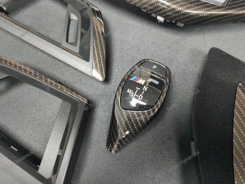 BMW F20 F21 F22 F23 LCI-2 PERFORMANCE STYLE INTERIOR TRIM SET - HIGH GLOSS CARBON - WRAPPING SERVICE