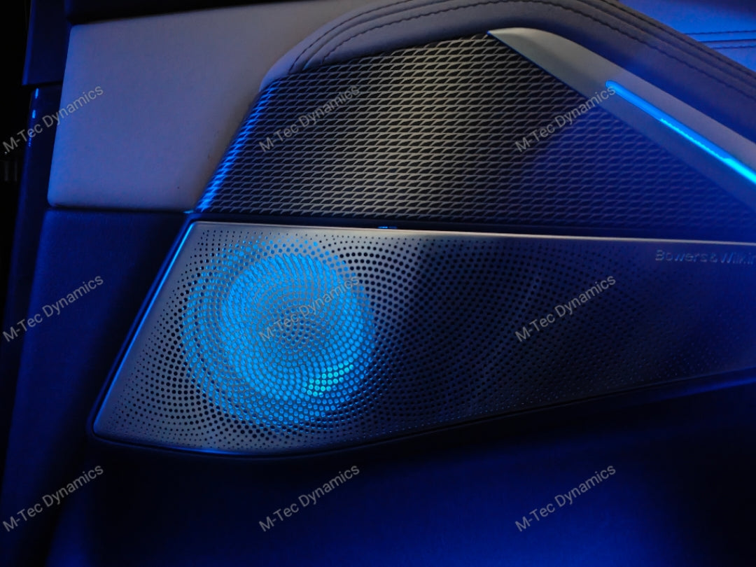 BMW X5 G05 SPEAKER AMBIENT LIGHTING UPGRADE (INC.FITTING) (BOWERS & WILKINS)