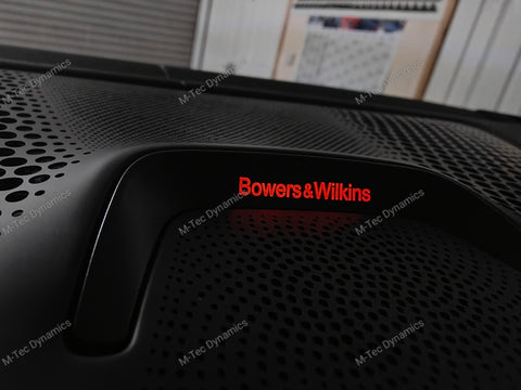 BMW X5 G05 SPEAKER AMBIENT LIGHTING UPGRADE (INC.FITTING) (BOWERS & WILKINS)