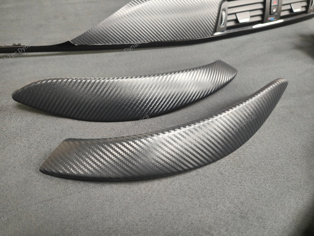 BMW F32 COUPE INTERIOR TRIM SET - 3D CARBON / BLACK ACCENT