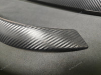 BMW F32 COUPE INTERIOR TRIM SET - 3D CARBON / BLACK ACCENT
