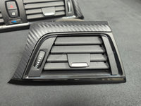 BMW F32 COUPE INTERIOR TRIM SET - 3D CARBON / BLACK ACCENT