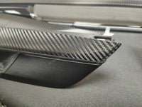 BMW X6 F16 INTERIOR TRIM SET - DEEP TEXTURED GLOSSY BLACK CARBON (MTD-TEX)
