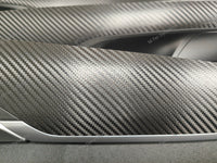 BMW X6 F16 INTERIOR TRIM SET - DEEP TEXTURED GLOSSY BLACK CARBON (MTD-TEX)