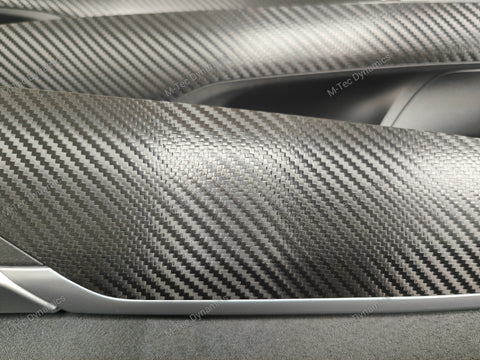 BMW X6 F16 INTERIOR TRIM SET - DEEP TEXTURED GLOSSY BLACK CARBON (MTD-TEX)