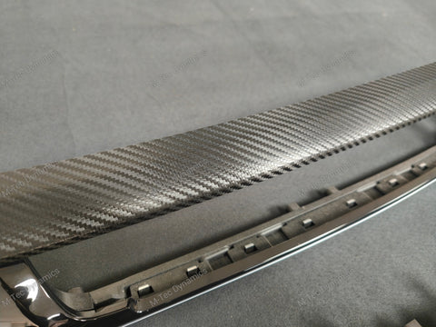 BMW X6 F16 INTERIOR TRIM SET - DEEP TEXTURED GLOSSY BLACK CARBON (MTD-TEX)