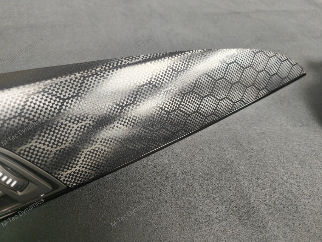 WRAPPING SERVICE - BMW F2X INTERIOR TRIM SET - HEXAGONAL CARBON F20 F21 F22 F23