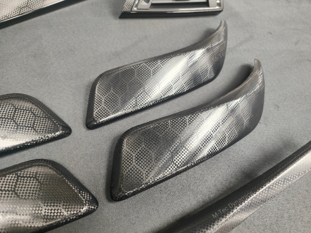 WRAPPING SERVICE - BMW F2X INTERIOR TRIM SET - HEXAGONAL CARBON F20 F21 F22 F23