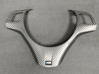 BMW E9X M3 STEERING FASCIA TRIM - BLACK 3D CARBON  (E90, E91, E92, E93)