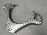 BMW E9X M3 STEERING FASCIA TRIM - BLACK 3D CARBON  (E90, E91, E92, E93)