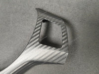 BMW E9X M3 STEERING FASCIA TRIM - BLACK 3D CARBON  (E90, E91, E92, E93)