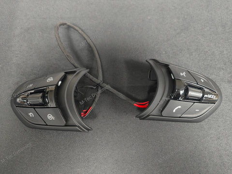 BMW F-SERIES STEERING GLOSS BLACK WHEEL SWITCH PACKS / BUTTONS - M2 M3 M4 M5 M6