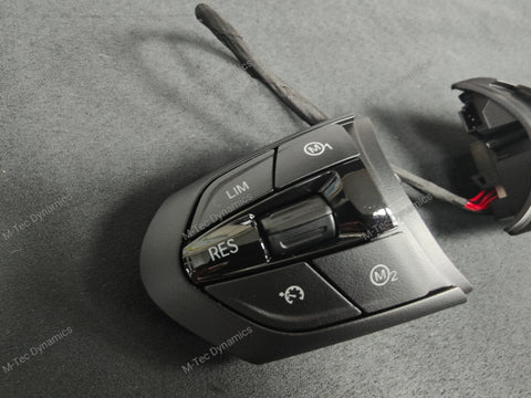 BMW F-SERIES STEERING GLOSS BLACK WHEEL SWITCH PACKS / BUTTONS - M2 M3 M4 M5 M6
