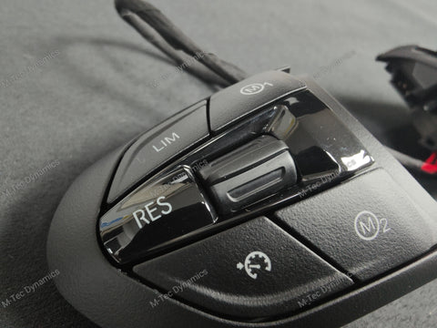 BMW F-SERIES STEERING GLOSS BLACK WHEEL SWITCH PACKS / BUTTONS - M2 M3 M4 M5 M6