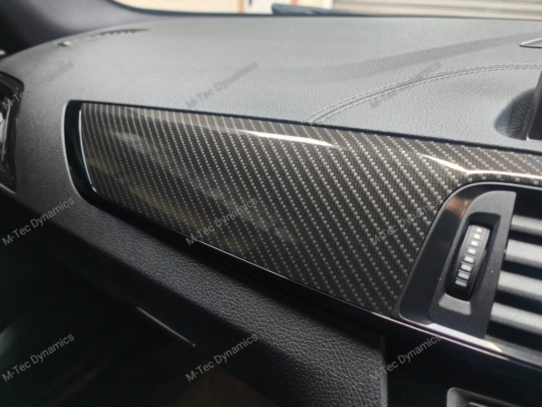 WRAPPING SERVICE - BMW F20 F21 F22 F23 LCI-2 INTERIOR TRIM SET - HIGH GLOSS CARBON