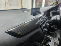 WRAPPING SERVICE - BMW F20 F21 F22 F23 LCI-2 INTERIOR TRIM SET - HIGH GLOSS CARBON
