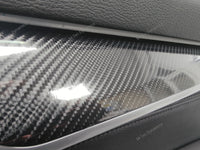 BMW X5 F15 INTERIOR TRIM SET WRAPPING SERVICE - ULTRA HIGH GLOSS CARBON