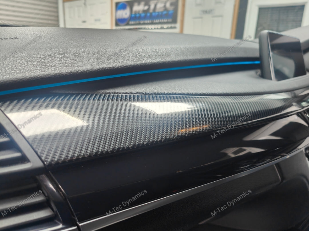 BMW X5 F15 INTERIOR TRIM SET WRAPPING SERVICE - ULTRA HIGH GLOSS CARBON