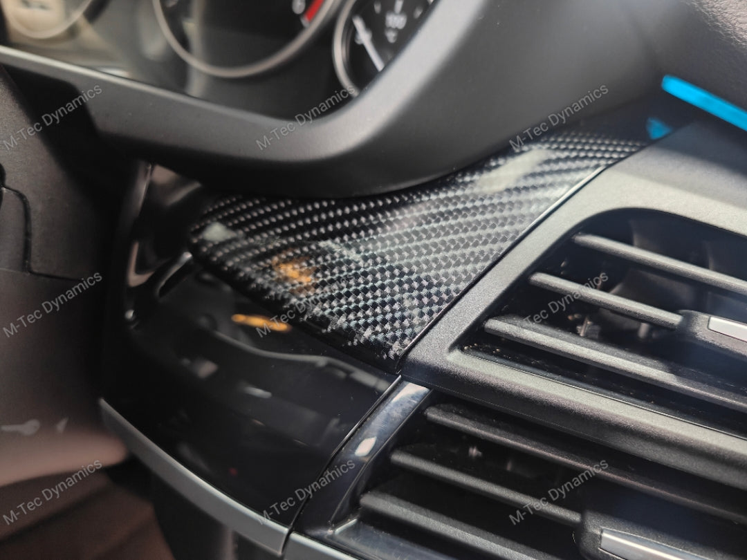 BMW X5 F15 INTERIOR TRIM SET WRAPPING SERVICE - ULTRA HIGH GLOSS CARBON